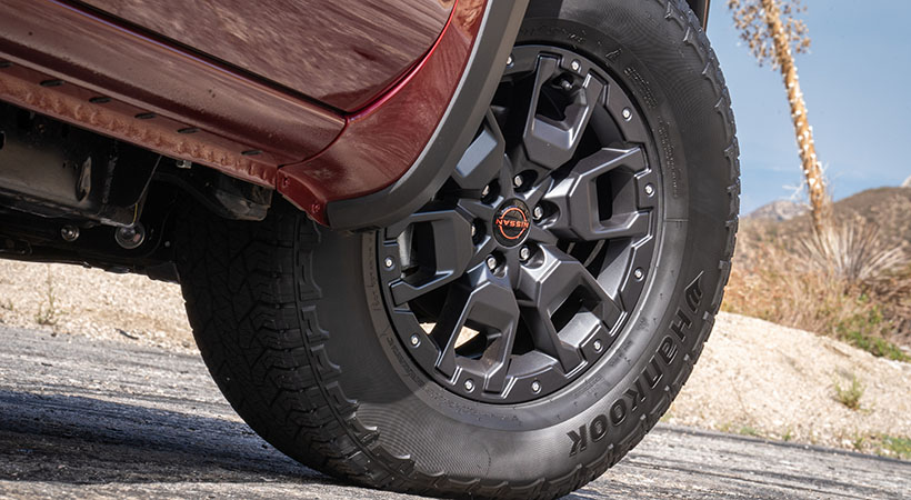 Este modelo rueda sobre rines de aluminio de 17 pulgadas. Foto: Nicholas Colt