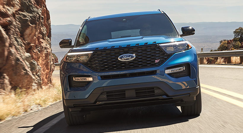 La nueva Ford Explorer ST 2022 llega con tracción trasera y 400 hp así como con la nueva Explorer ST-Line y actualizaciones a otras versiones. Foto: Ford