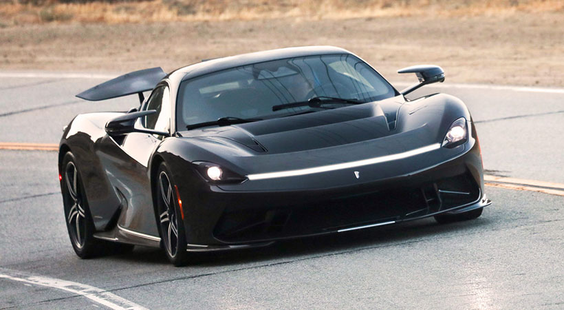 No sólo el diseño del auto lo hace sobresalir, sino Pininfarina afirma que su sonido será una experiencia única a pesar de ser eléctrico. Foto: Pininfarina