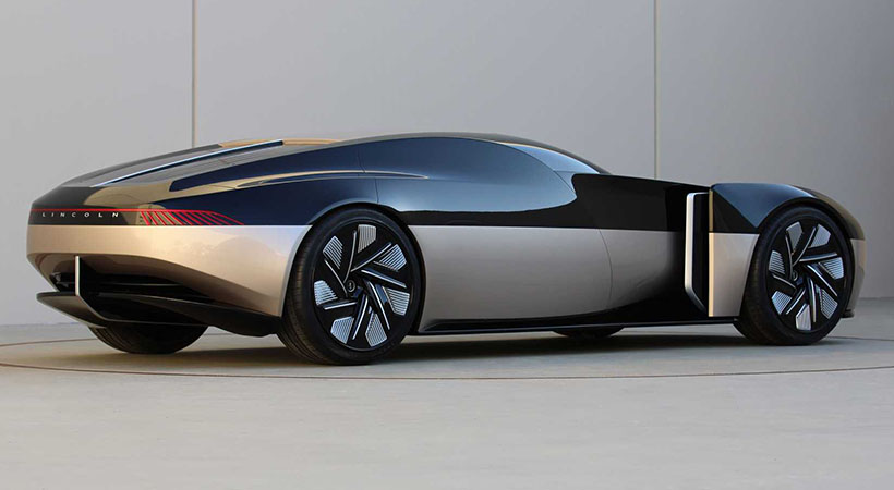 Es extremadamente posible que nunca veamos al Anniversary Concept llegar a la producción, pero es posible ver su estilo en autos de producción. Foto: Lincoln