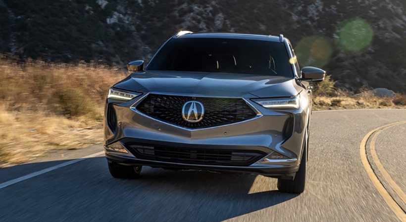 Al frente destaca la nueva parrilla de la marca. Foto: Acura