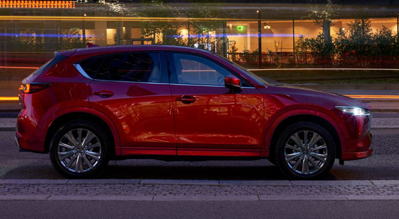 La CX-5 2022 estará equipada con el Skyactiv-G 2.5 de aspiración natural que producirá 187 hp y 186 lb/pie de torque y el más potente Skyactiv-G 2.5 Turbo que produce 250 hp y 320 lb/pie de torque. Foto: Mazda