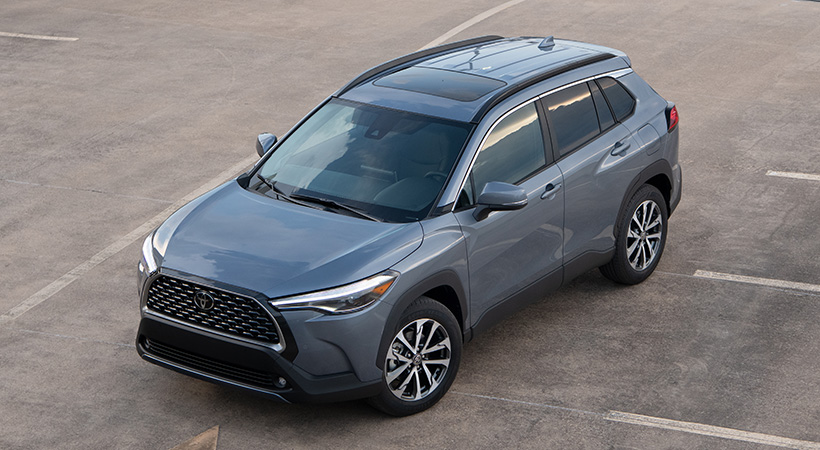 todas las versiones del Toyota Corolla Cross están equipadas con el paquete de seguridad Toyota Safety Sense 2.0