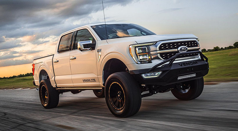 La adición de un supercargador así como otras piezas logran que el V6 4.0 litros genere 775 hp y 685 lb/pie. Foto: Hennessey