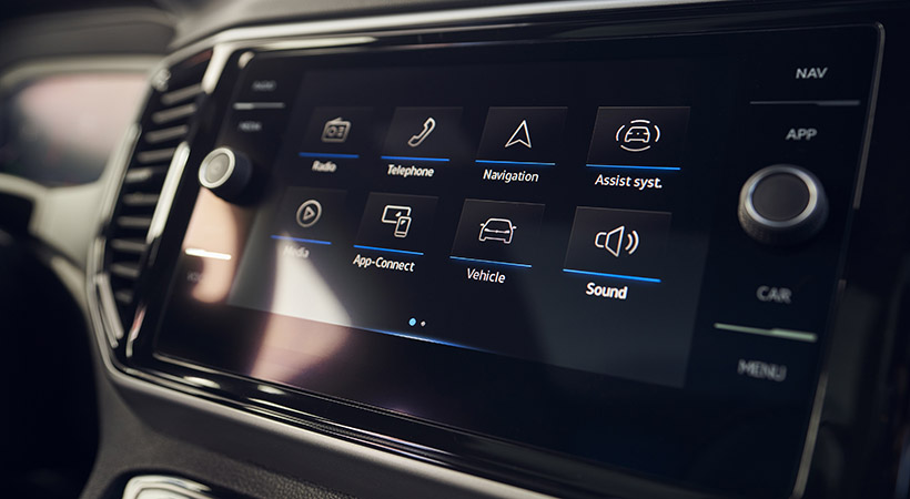 El sistema de infotenimiento de este modelo carece de sistema de navegación, Foto: Volkswagen