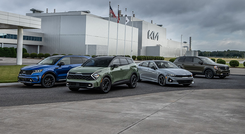 Al igual que otros productos de Kia, el nuevo Sportage se fabrica en la planta de West Point, Georgia. Foto: Kia