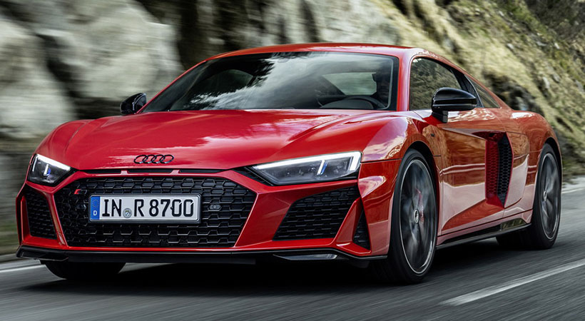 El nuevo Audi R8 V10 Performance RWD 2022 es la versión de entrada del modelo con un V10 NA y tracción trasera. Foto: Audi