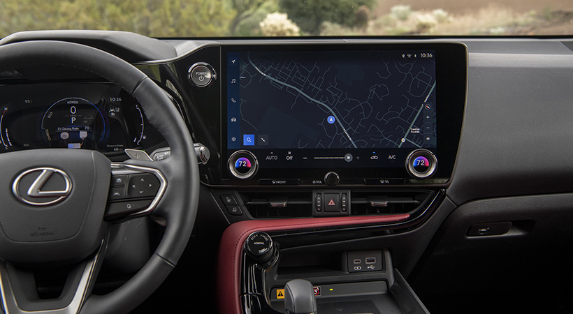 Lexus NX 2022 cuenta con mucha tecnología a bordo. Foto: Lexus