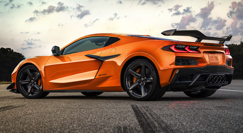 El paquete Z07 agrega elementos aerodinámicos en fibra de carbono que mejoran la carga aerodinámica así como llantas más pegajosas. Foto: Chevrolet