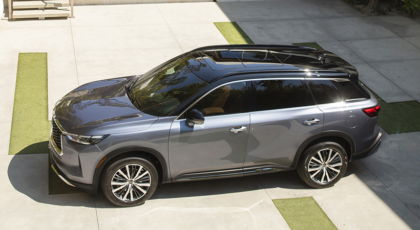 En comparación con el modelo que reemplaza, la nueva Infiniti QX60 2022 tiene un margen de relación de poder más amplio. Foto: Infiniti