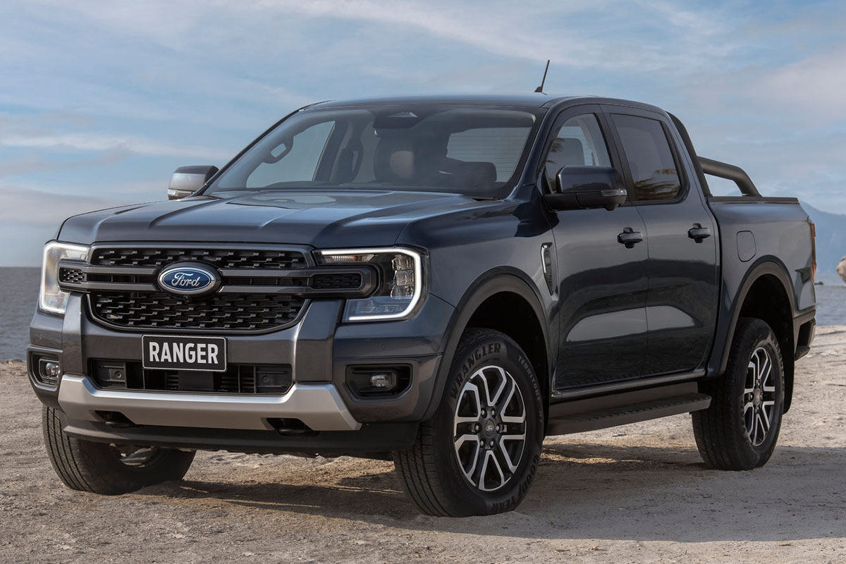 La nueva Ford Ranger 2022 es presentada en su versión global con una estética totalmente nueva y mejor equipamiento. Foto: Ford