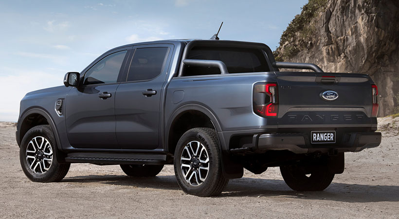 La Ford Ranger 2022 global obtiene un estilo más fuerte y más tecnología y equipo opcional. Foto: Ford