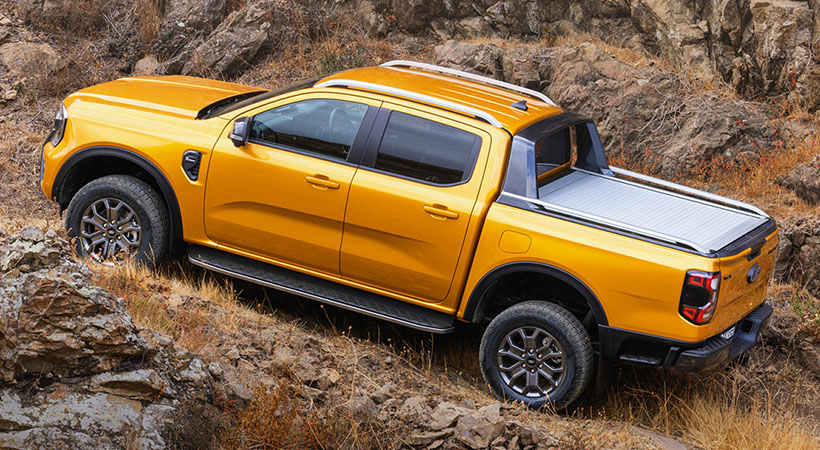 La Ranger 2022 está debutando en dos versiones: XLT y Wildtrak, esta última está orientada al todoterreno. Foto: Ford
