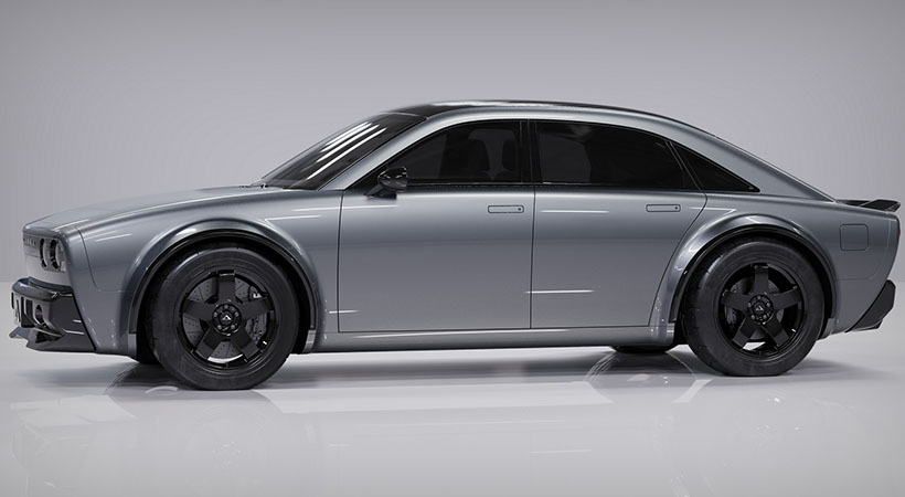 Una variante de rendimiento del Alpha Saga se está desarrollando en colaboración con Rotiform. Foto: AMC