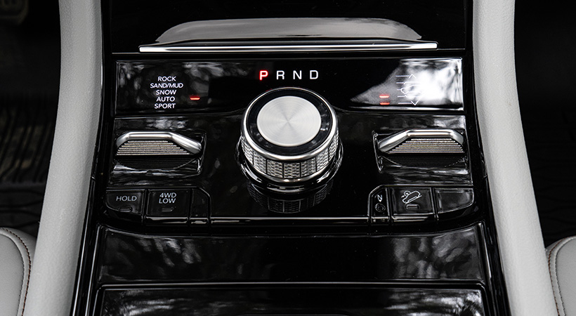 El selector de velocidades. Foto: Nicholas Colt