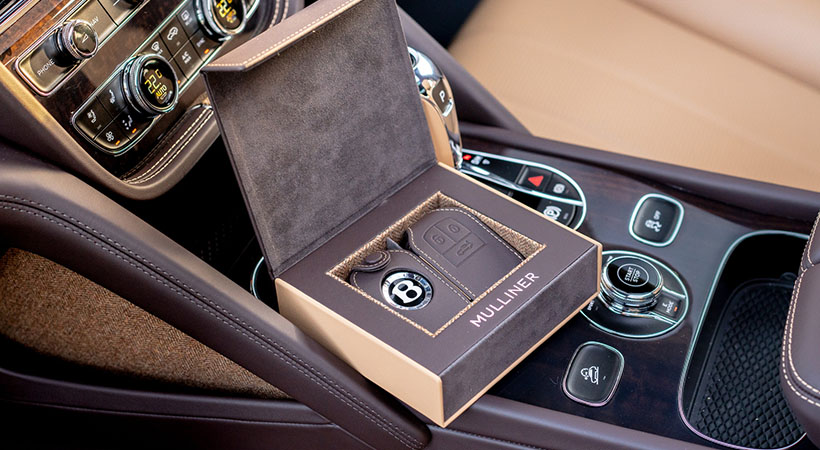 Los colores de la carrocería son especiales y se combinan con elementos del exterior de la SUV. Foto: Bentley