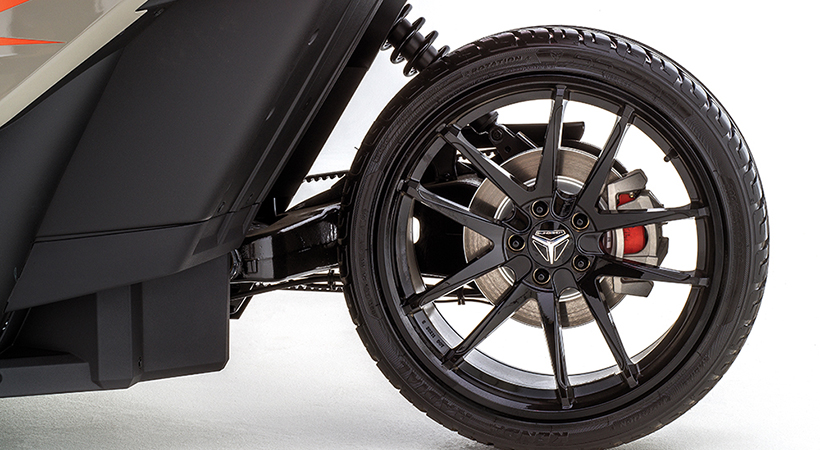 Los nuevos modelos cuentan con frenos Brembo de serie. Foto: Polaris.