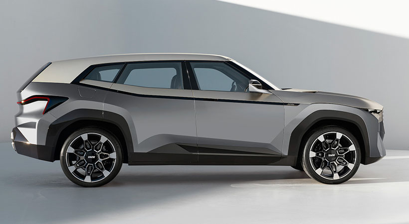 El diseño inusual y polémico de la parte delantera está de vuelta con dos grandes aberturas en forma de fosas nasales. Foto: BMW