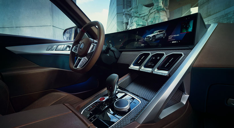 A pesar de ser un auto M, el interior parece estar enfocado más en el lujo que en el desempeño. Foto: BMW