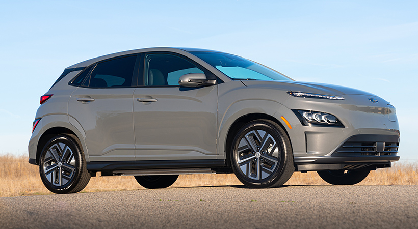 Hyundai Kona eléctrico está disponible en dos versiones. Foto: Hyundai