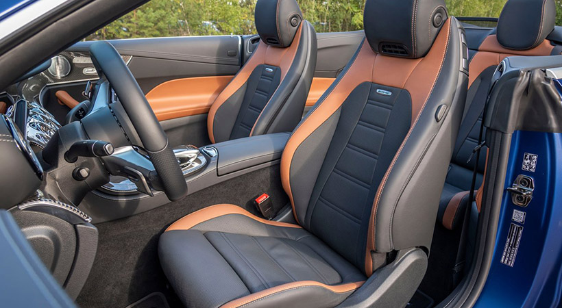 La tapicería es de cuero Nappa para todos los asientos. Foto: Mercedes-Benz