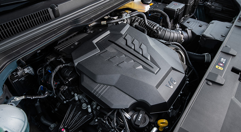 El Kia Carnival cuenta con un motor V6 de 3.5 litros que entrega 290 hp y 262 lb-pie de torque. Foto: Kia