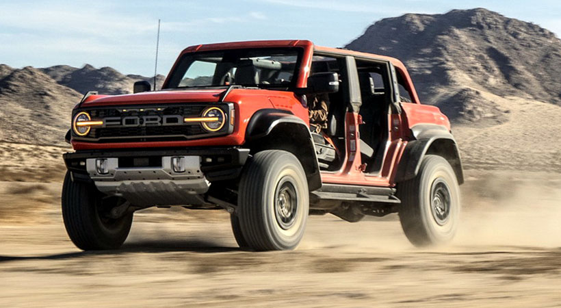 Quitar las puertas y el techo te ayudarán a disfrutar de tu experiencia todoterreno. Foto: Ford