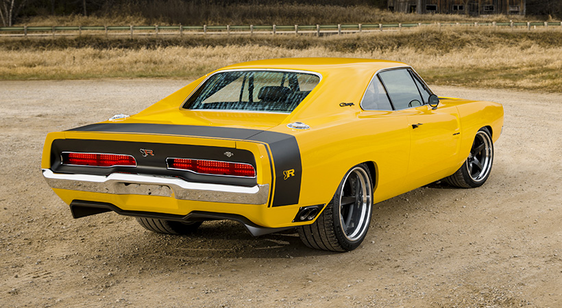 El Dodge Charger 1969 Captiv fue armado desde cero. Foto: Dodge