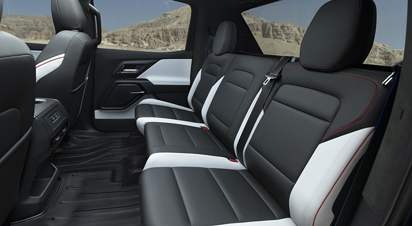 El interior contará con espacio para hasta 5 pasajeros. Foto: Chevrolet 