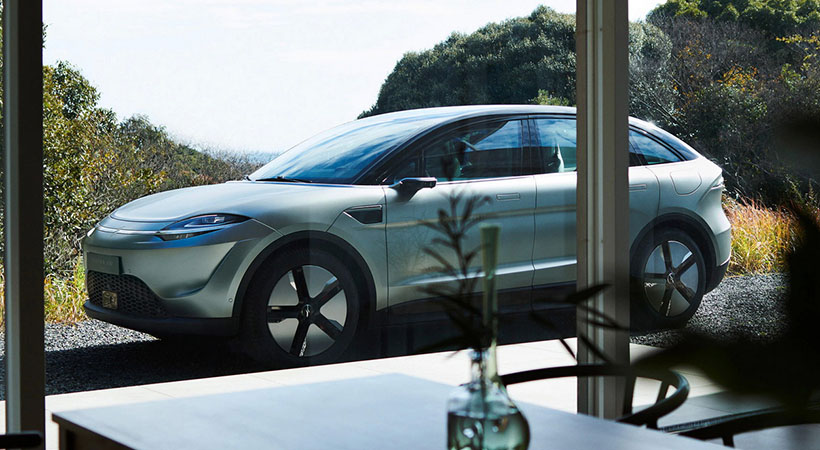 El Sony Vision-S 02 es una SUV eléctrica que muy probablemente llegará a la producción prontamente gracias a la alianza de Honda y Sony. Foto: Sony