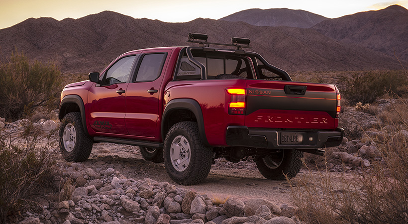 Todas las ediciones especiales toman como base la nueva Nissan Frontier. Foto: Nissan 