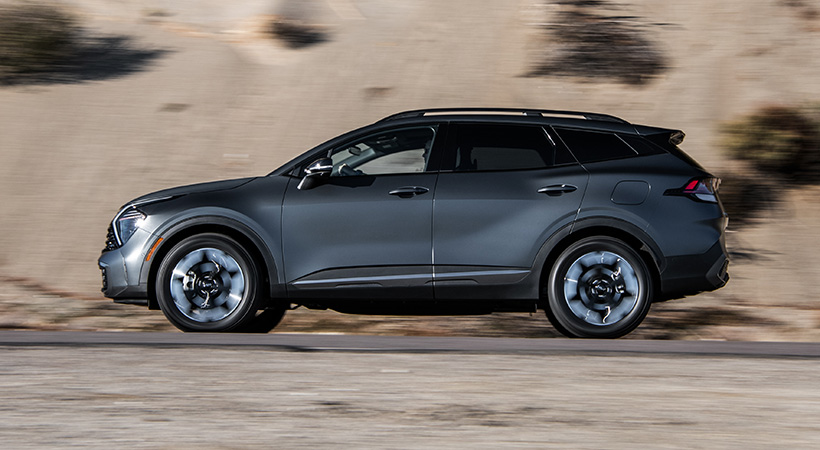 En temas de manejo, el nuevo KIA Sportage PHEV 2023 cuenta con varias novedades, que incluyen selector de modos de manejo. Foto: Kia