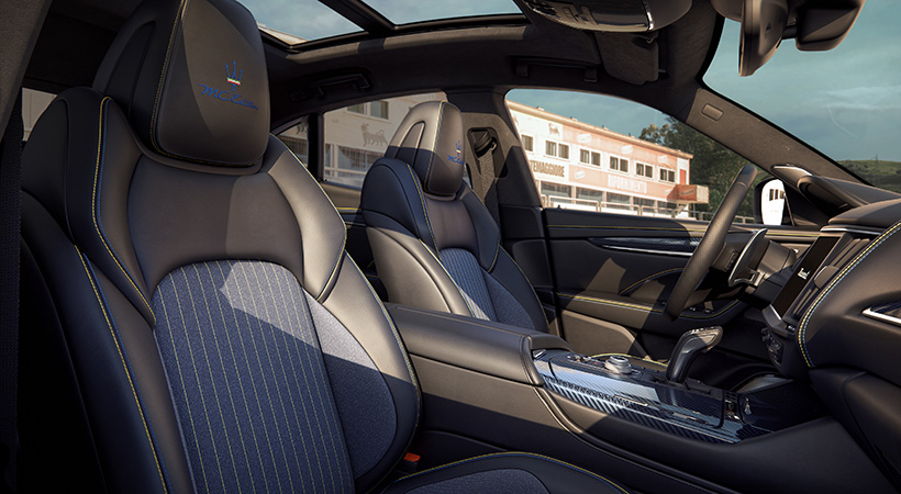 El interior también será específico para estas versiones. Foto: Maserati