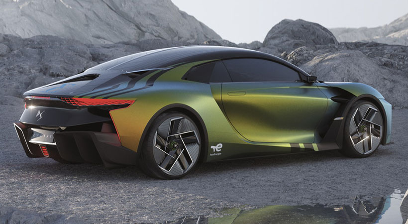 La marca de lujo de Stellantis muestra con el concepto que puede competir con los líderes del mercado. Foto: DS