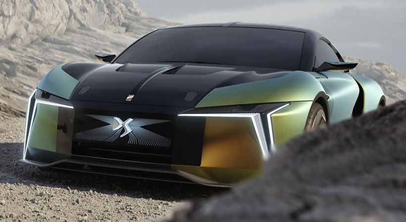 El DS E-Tense Performance es una versión actualizada, más potente, y más radical del concepto de 2016. Foto: DS
