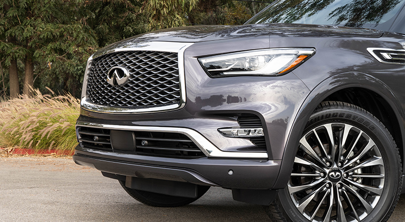 El frente sigue siendo prácticamente el mismo que el modelo 2021. Foto: Infiniti