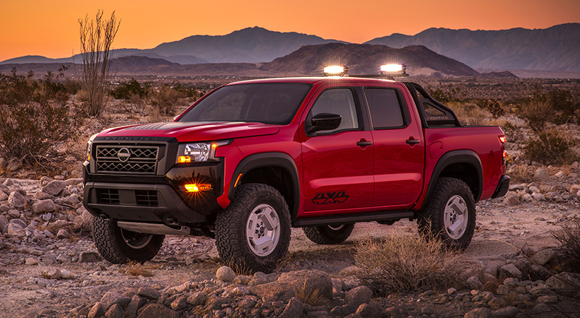 Luces led en la parte superior del techo para una mejor visión nocturna. Foto: Nissan