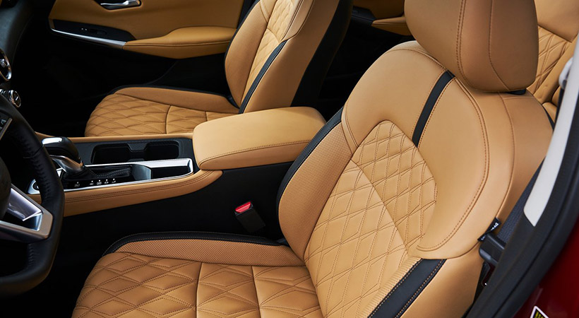 La tapicería es de buena calidad. Foto: Nissan 