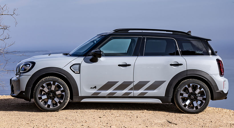 La Untamed Edition está disponible como Cooper S Countryman, Cooper S Countryman ALL4 y Cooper SE Countryman ALL4 PHEV
