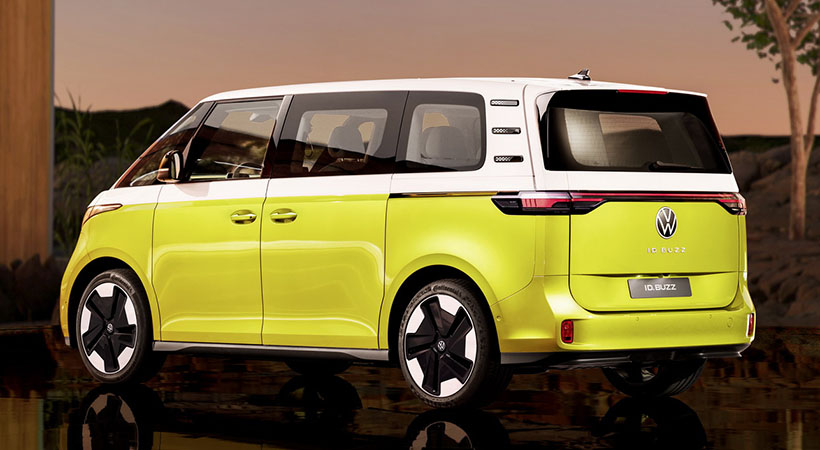 La pintura de dos tonos es opcional y un guiño al clásico Microbus. Foto: Volkswagen