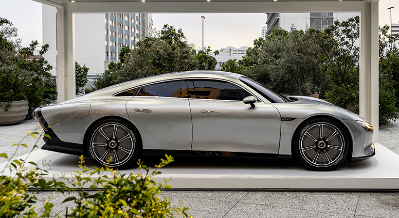 Mercedes-Benz Vision EQXX, el futuro de la marca alemana. Foto: Mercedes-Benz