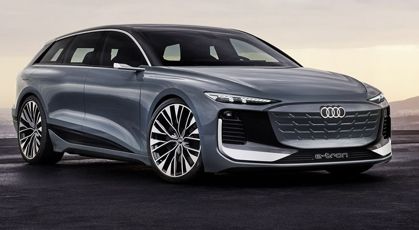 El Audi A6 Avant e-tron es una vagoneta concepto que está muy cercana a la versión de producción que llegará a las calles prontamente. Foto: Audi