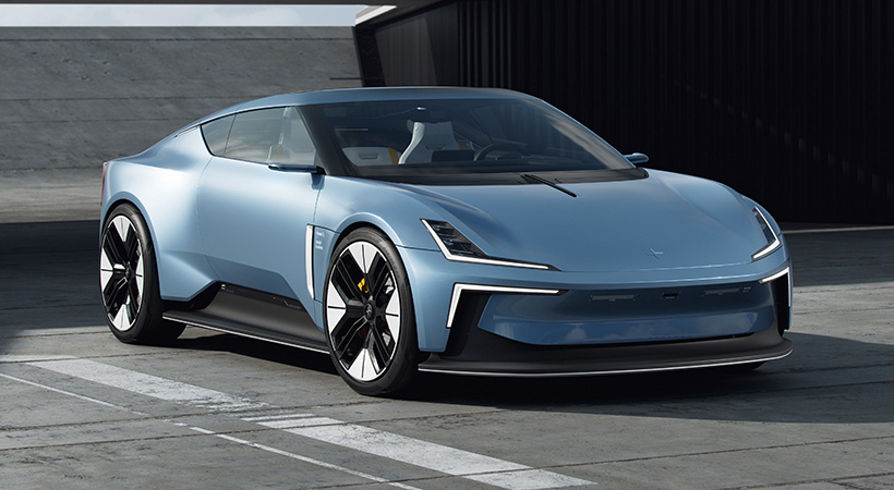 El Polestar O2 Concept está diseñado no para ser un auto de arrancones, sino para ser un verdadero vehículo para divertirse en las pistas. Foto: Polestar
