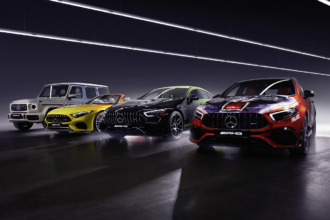 Mercedes-AMG y Palace Skateboards presentan cuatro art cars con estilo urbano