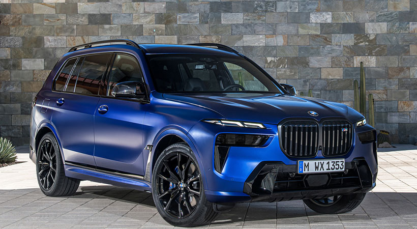 El M60i usa un V8 de 4.4 litros con configuración híbrida leve, genera 523 hp y 553 lb/pie. Foto: BMW