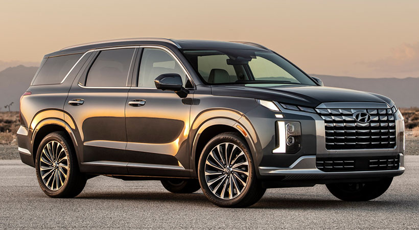 La nueva Hyundai Palisade 2023 no cambia mucho en el exterior pero trae nuevo equipo y tecnología. Foto: Hyundai