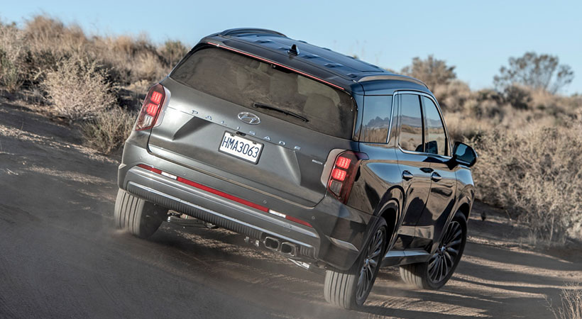 En un segmento donde la robustez es la regla de estilo, Hyundai optó por un aspecto más técnico para la Palisade 2023. Foto: Hyundai
