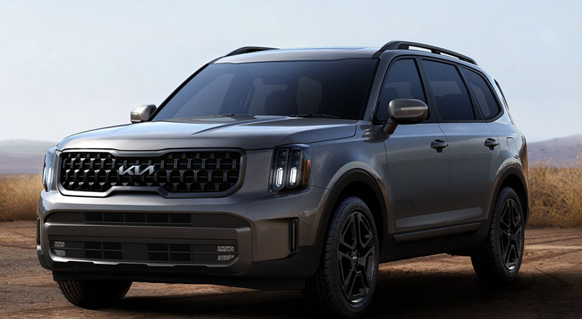 La Kia Telluride 2023 llega con nuevos elementos de diseño y dos versiones todoterreno más equipadas. Foto: Kia