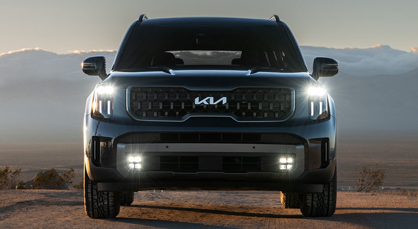 Kia está agregando un poco más de credibilidad todoterreno a su SUV mediana con la versión KIA Telluride SX-Prestige X-Line. Foto: Kia