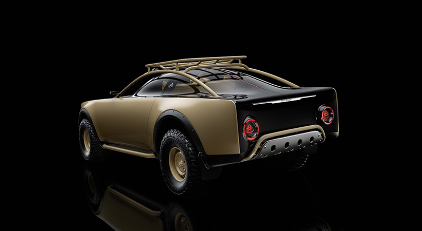 Mercedes-Maybach Clase S by Virgil Abloh parece una auto listo para salir a la aventura. Foto: Mercedes-Maybach